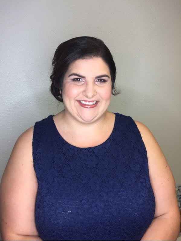 Hair and makeup trial