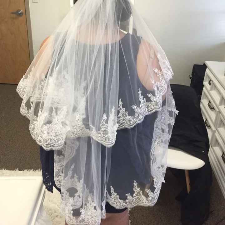 Veils after the wedding