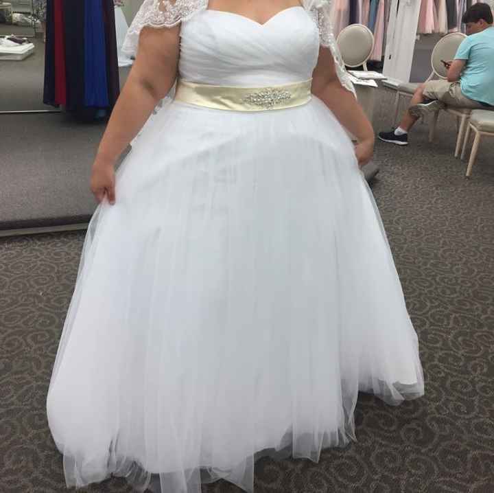 Adding a belt to dress