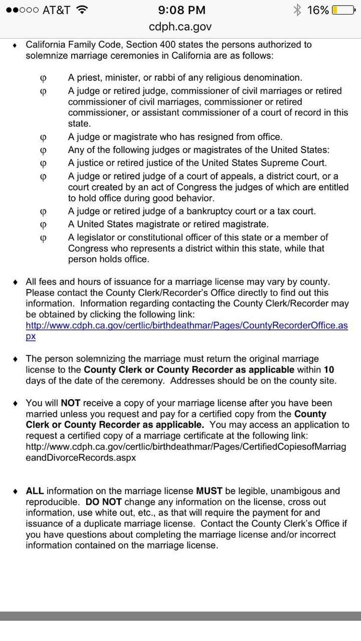 Married people-receiving your official marriage license