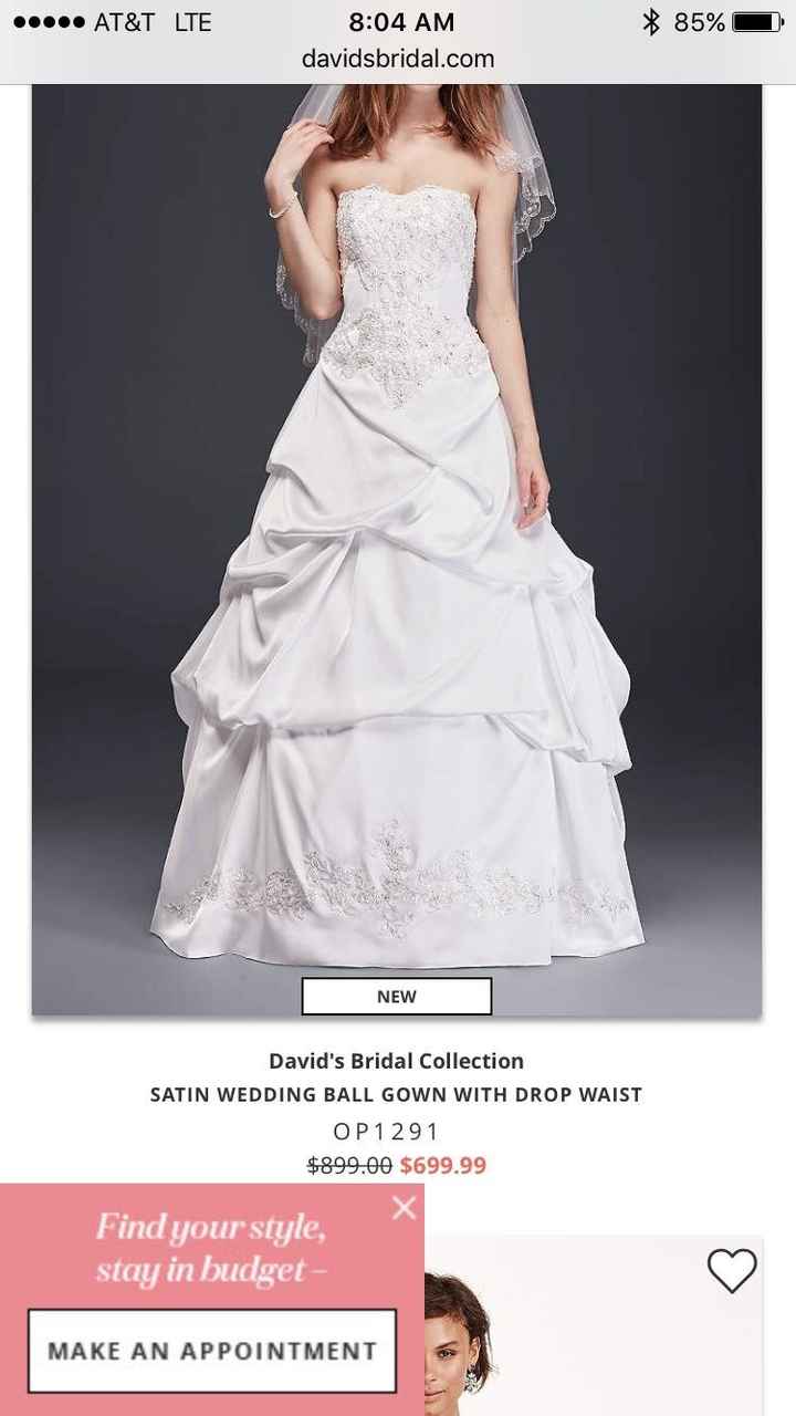 Committed wedding dress taboo