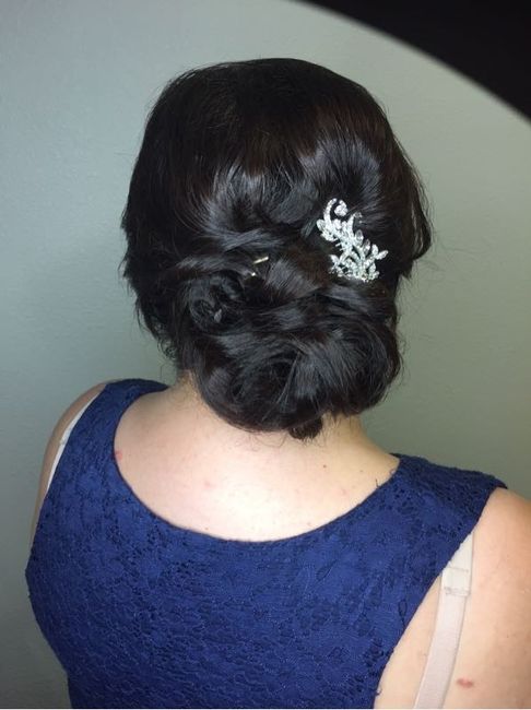 Hair and makeup trial