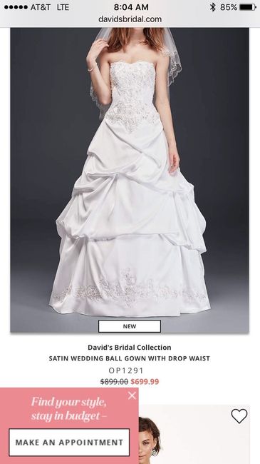 Committed wedding dress taboo