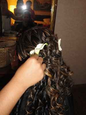 Wedding Styles for Long Hair.