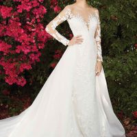 My dress on the model