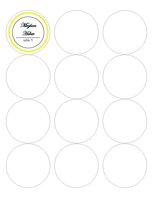 Escort Cards. Where can I find/Make these?