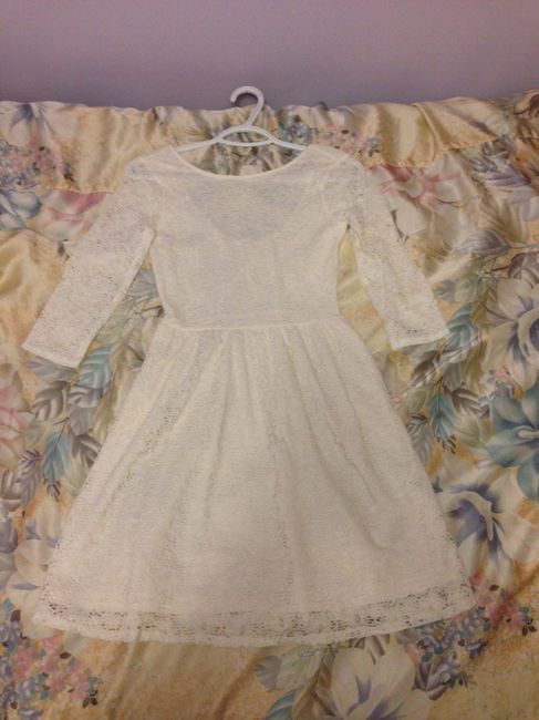 Bridal shower dress