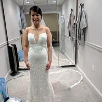 Let's see your wedding dresses.