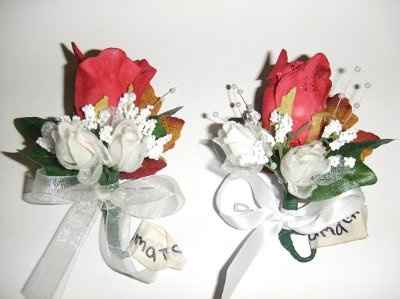 More pictures of my DIY flowers!