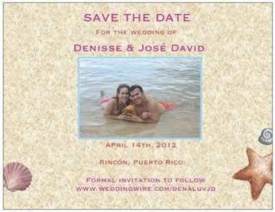 SAVE THE DATE (PICS) show me yours