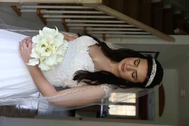 Question on bridal bouquet