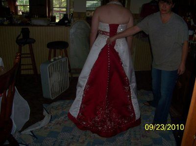 My dress and veil!!! (pictures)