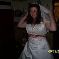 My dress and veil!!! (pictures)