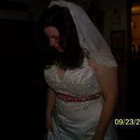 My dress and veil!!! (pictures)