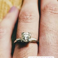 Lets see your engagement ring!! - 1