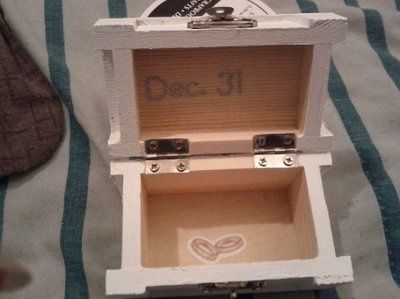 DIY ring bearer box (pics)