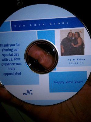 My CD Favors {pics}