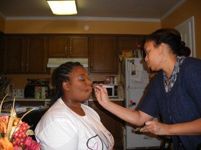 Make-up Trial & Dress Fitting {pictures}