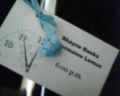 Completed Escort Cards {pics}