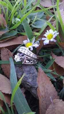 My wedding band came in!!! *pic* Show off your Ring!!!!