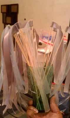 My DIY Ribbon wands