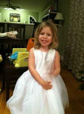 3 Checks & some flower girl dresses...