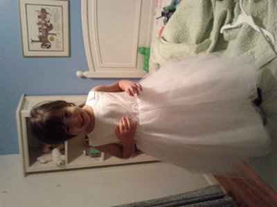 3 Checks & some flower girl dresses...