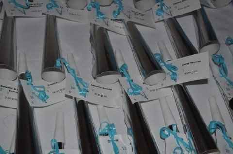 escort cards and table numbers