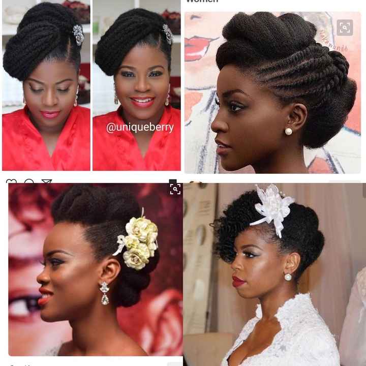 Hair Trials for Afro-American Brides