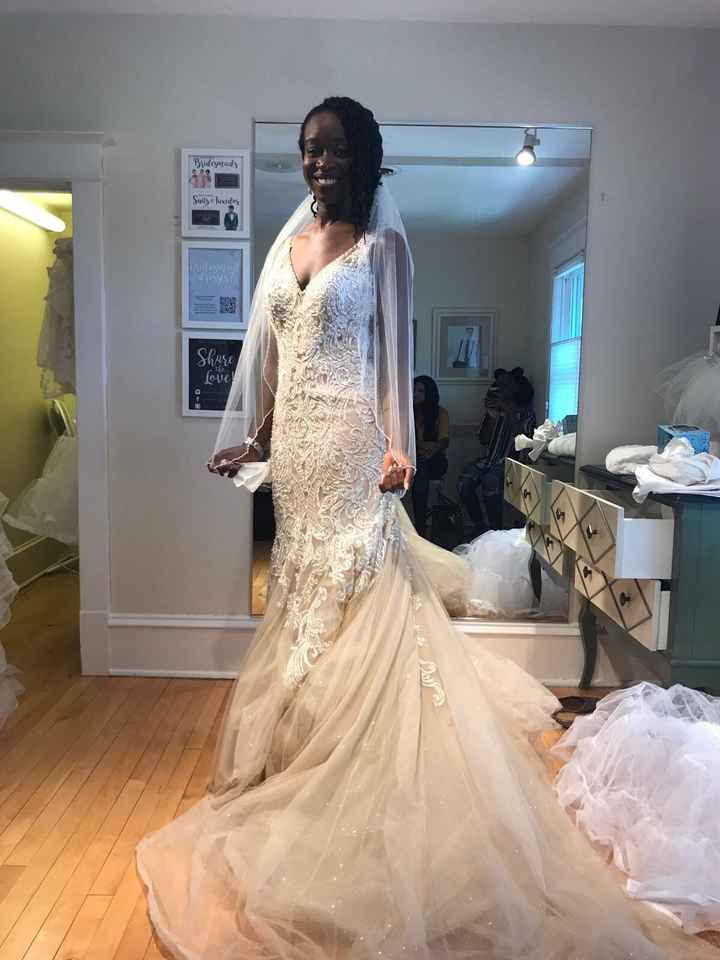 I said yes to the dress!