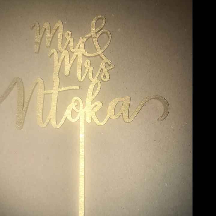 Show me your cake toppers - 1