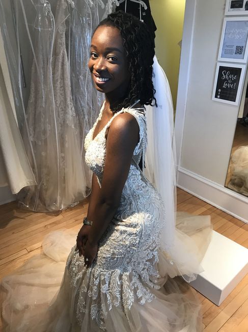 I said yes to the dress!