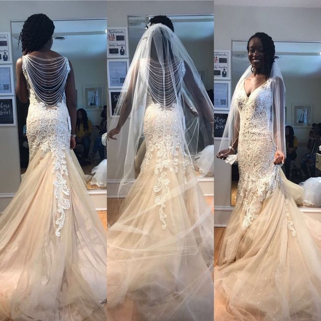 What was the most unique dress you tried on? Pics?