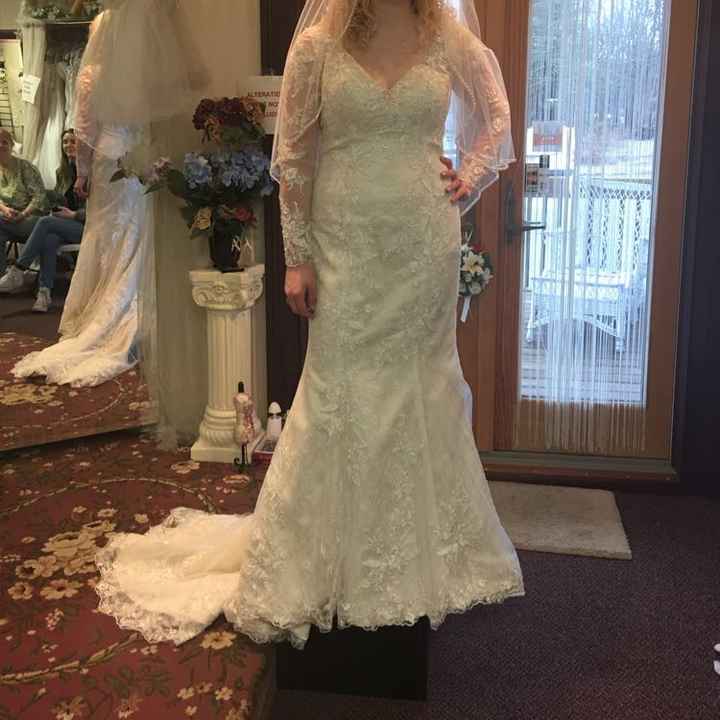 i said yes to the dress!! What's yours?! - 1