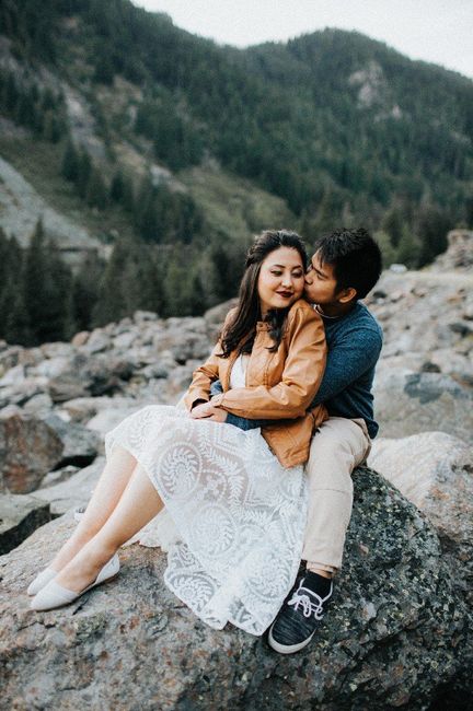 Engagement photos are in! I'm so amazed by how good they look! 3