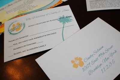 Postcard RSVP cards?