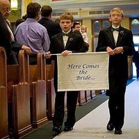 What part should my son play in our wedding?