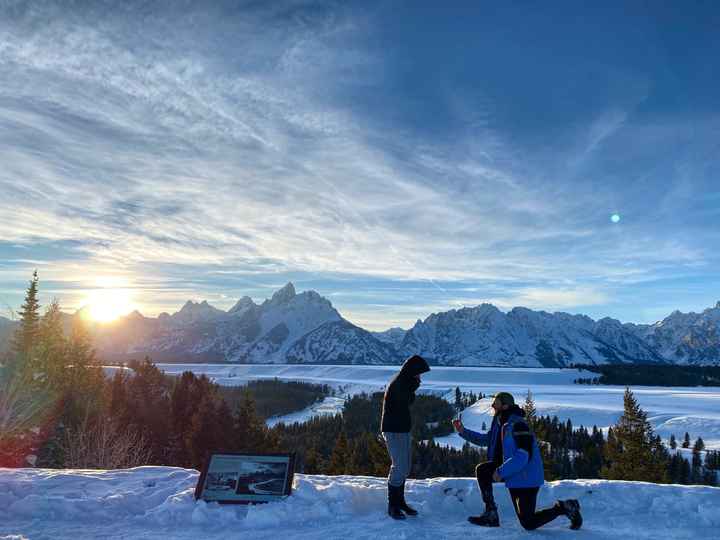 How did your fiancé propose? - 1