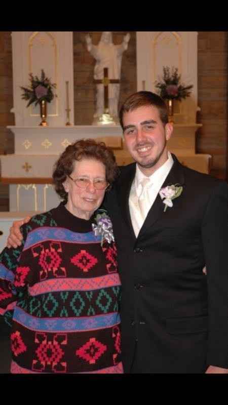 Grandma wants to wear ivory...