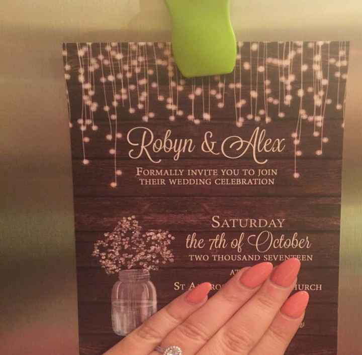 Future reference for wedding invitations