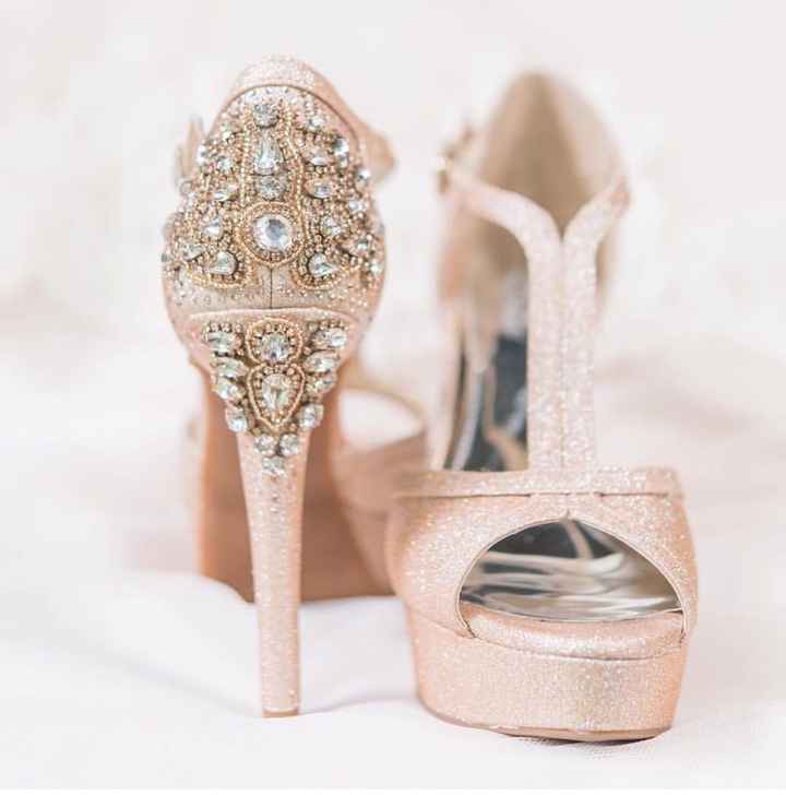 Shoe color for bride