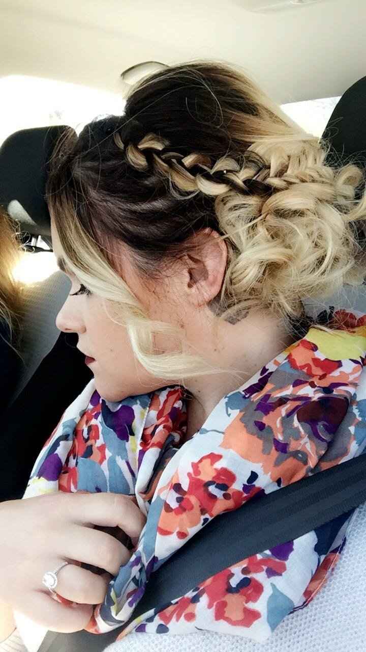 Hair and makeup trial