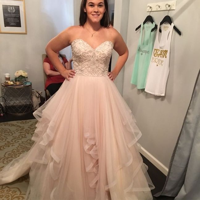 Blush Wedding Dress