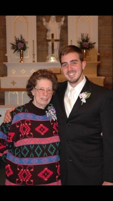 Grandma wants to wear ivory...