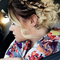 Hair and makeup trial