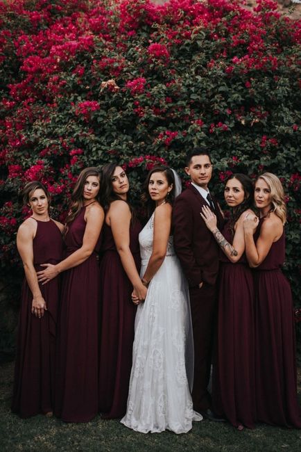 Coordinating wedding party clothing - 3