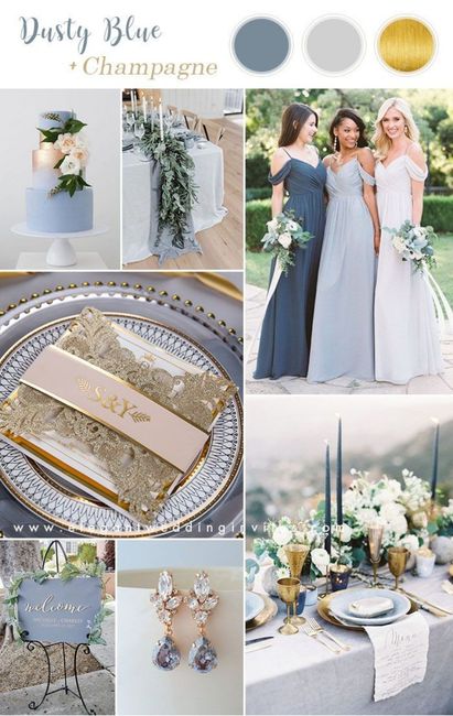 Do wedding colors have to go with the season? 4