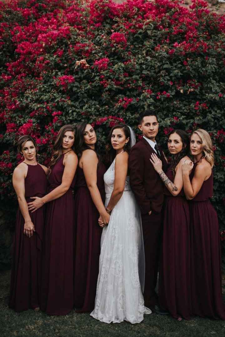 Coordinating wedding party clothing - 3