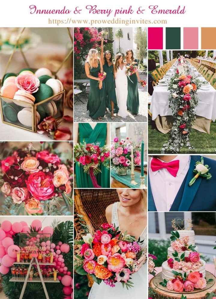 Do wedding colors have to go with the season? - 1