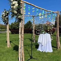 📸 Photos/recap: a blue & green castle wedding with origami decorations 💐🥂 - 3